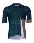 HOLOKOLO Cyklistický krátký dres a krátké kalhoty - BRILLIANT ELITE - černá/modrá