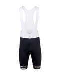 AGU Cyklistické kalhoty krátké s laclem - JUMBO-VISMA 2019 - černá