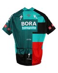 LE COL Cyklistický dres s krátkým rukávem - BORA HANSGROHE 2022 - zelená/šedá