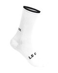 LE COL Cyklistické ponožky klasické - CYCLING - bílá