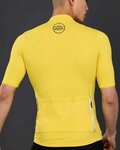 LE COL Cyklistický dres s krátkým rukávem - HORS CATEGORIE II - žlutá