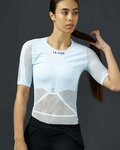 LE COL Cyklistické triko s krátkým rukávem - PRO MESH - světle modrá