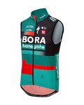 LE COL Cyklistická vesta - BORA HANSGROHE 2023 REPLICA SPORT - zelená/černá/červená