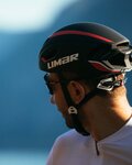 LIMAR Cyklistická přilba - AIR SPEED - černá/červená