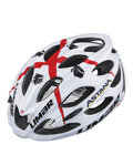 LIMAR Cyklistická přilba - ULTRALIGHT+ - bílá/černá/červená