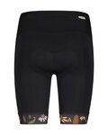 MALOJA Cyklistické kalhoty krátké bez laclu - GANESM. 1/2 LADY - černá