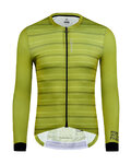 MONTON Cyklistický dres s dlouhým rukávem letní - SANGER SUMMER - zelená