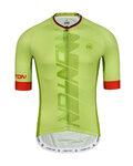 MONTON Cyklistický dres s krátkým rukávem - FORMULA - zelená