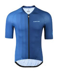 MONTON Cyklistický dres s krátkým rukávem - INK PAINTING - modrá