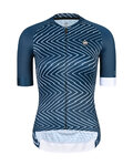 MONTON Cyklistický dres s krátkým rukávem - DIVERSION LINE LADY - modrá