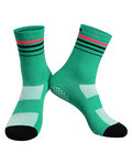 MONTON Cyklistické ponožky klasické - EWIND - zelená