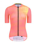 MONTON Cyklistický dres s krátkým rukávem - SUMMER LADY - oranžová