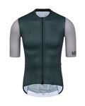 MONTON Cyklistický krátký dres a krátké kalhoty - CHECHEN - zelená/černá
