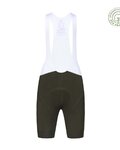 MONTON Cyklistické kalhoty krátké s laclem - PRO SPEEDA LADY - zelená