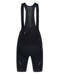 MONTON Cyklistické kalhoty krátké s laclem - WEEKEND III LADY - černá