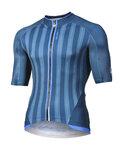 MONTON Cyklistický dres s krátkým rukávem - GESSATO - modrá