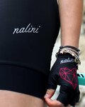 NALINI Cyklistické rukavice krátkoprsté - AIS LADY CIMA - černá