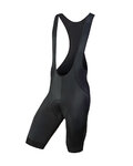 NALINI Cyklistické kalhoty krátké s laclem - AIS GREGARIO 2.0 - černá