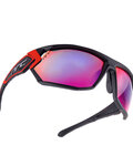 Cyklistické brýle - X4.BLOCKHAUS - černá/červená