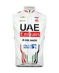 PISSEI Cyklistická vesta - UAE TEAM EMIRATES 2024 - bílá
