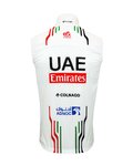 PISSEI Cyklistická vesta - UAE TEAM EMIRATES 2024 - bílá