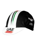 PISSEI Cyklistická čepice - UAE TEAM EMIRATES 23 - černá/bílá