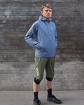 POC Cyklistická voděodolná pláštěnka - MOTION RAIN - světle modrá