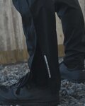 POC Cyklistické kalhoty dlouhé bez laclu - MOTION RAIN - černá