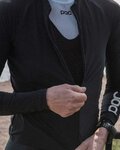 POC Cyklistický dres s dlouhým rukávem letní - ESSENTIAL ROAD LADY - černá