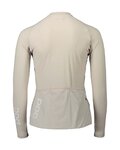 POC Cyklistický dres s dlouhým rukávem letní - ESSENTIAL ROAD LADY - šedá