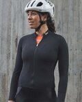 POC Cyklistický dres s dlouhým rukávem zimní - AMBIENT THERMAL LADY - černá