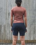 POC Cyklistický dres s krátkým rukávem - PRISTINE LADY - oranžová