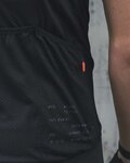 POC Cyklistický dres s krátkým rukávem - ESSENTIAL ROAD LOGO - černá