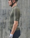 POC Cyklistický dres s krátkým rukávem - PRISTINE  - zelená