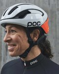POC Cyklistická přilba - OMNE AIR MIPS - šedá/oranžová