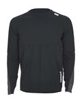 POC Cyklistický dres s dlouhým rukávem letní - RESISTANCE DH - černá/šedá