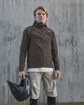 POC Cyklistická větruodolná bunda - GUARDIAN AIR - hnědá