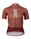 POC Cyklistický dres s krátkým rukávem - ESSENTIAL ROAD LADY - červená