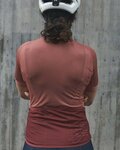 POC Cyklistický dres s krátkým rukávem - ESSENTIAL ROAD LADY - červená