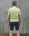POC Cyklistický dres s krátkým rukávem - ESSENTIAL ROAD LOGO - žlutá