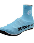 BONAVELO Cyklistické návleky na tretry - QUICKSTEP 2015 - světle modrá