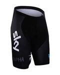 BONAVELO Cyklistické kalhoty krátké bez laclu - SKY 2016 KIDS - černá