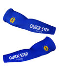BONAVELO Cyklistické návleky na ruce - QUICKSTEP 2018 - modrá