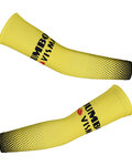 BONAVELO Cyklistické návleky na ruce - JUMBO-VISMA 2019  - žlutá