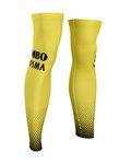 BONAVELO Cyklistické návleky na nohy - JUMBO-VISMA 2019 - žlutá