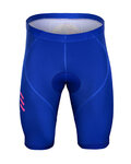 BONAVELO Cyklistické kalhoty krátké bez laclu - QUICKSTEP 2019 - modrá