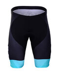 BONAVELO Cyklistické kalhoty krátké bez laclu - BORA 2019 - černá