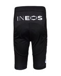 BONAVELO Cyklistické kalhoty krátké bez laclu - INEOS 2020 KIDS - černá