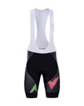 BONAVELO Cyklistické kalhoty krátké s laclem - ISRAEL 2020 - černá