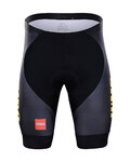 BONAVELO Cyklistické kalhoty krátké bez laclu - JUMBO-VISMA 2020 - černá